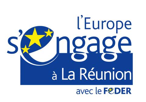 Logo L'Europe s'engage à La Réunion