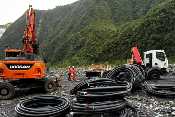 Travaux canalisation Cazala 