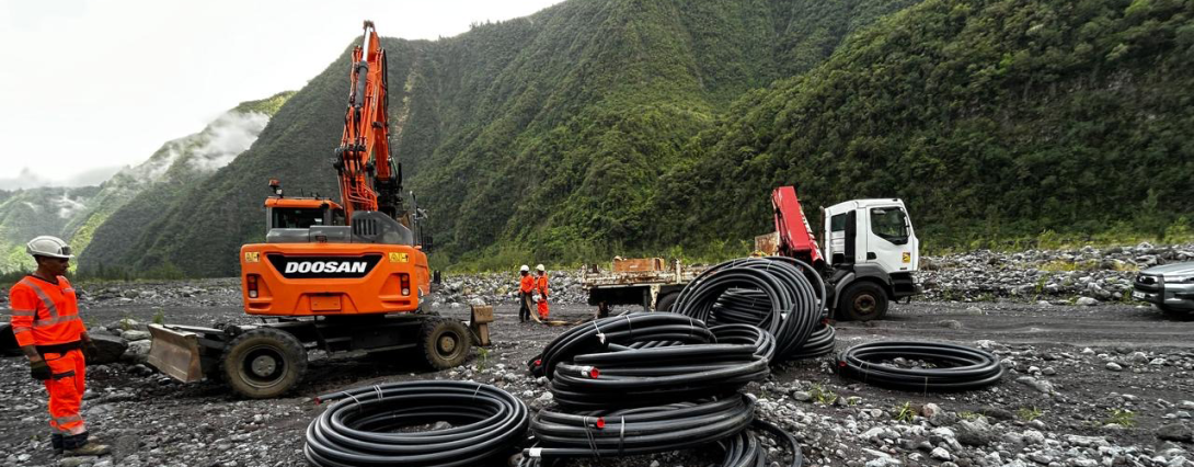 Travaux canalisation Cazala 
