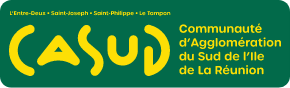 CASUD : Communauté d'Agglomération du Sud de l'Ile de la Réunion.